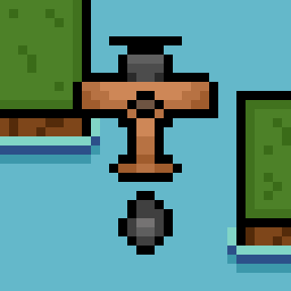 Pixel Art Plane